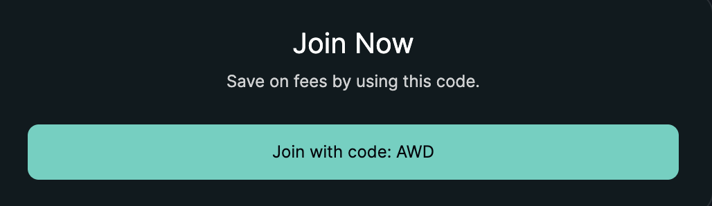 Hyperliquid推荐码AWD已在app.hyperliquid.xyz确认